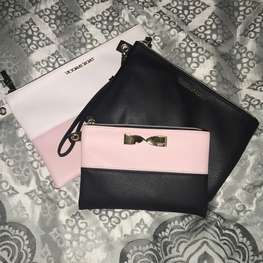Set of 3 Victoria’s Secret Wristlets